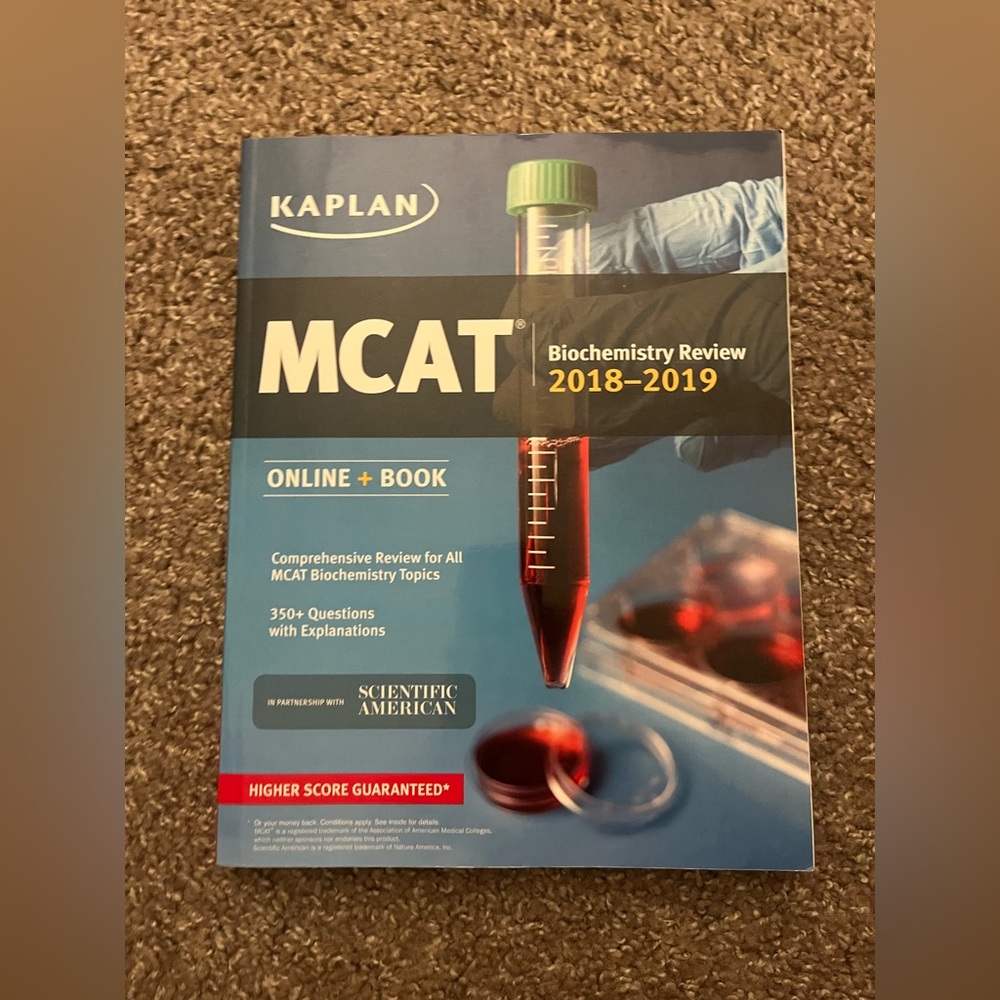 Kaplan MCAT Biochemistry Review